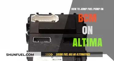 Jumping the Fuel Pump on a Nissan Altima's BCM: A DIY Guide