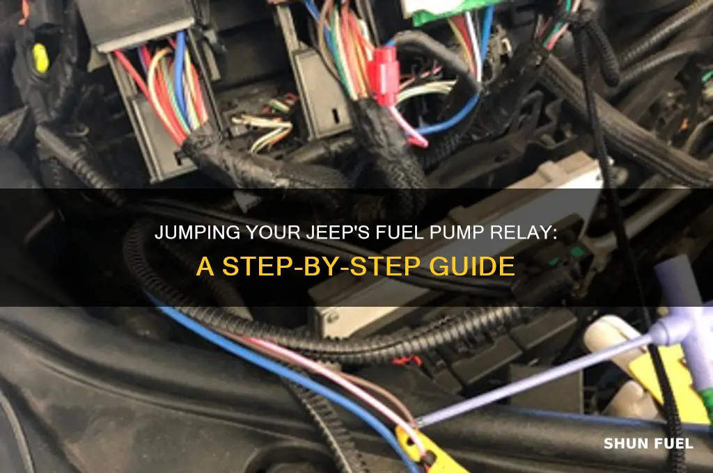 how to jump fuel pump relay jeep