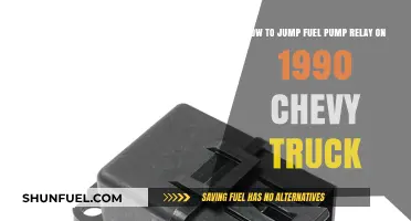 Jumping Fuel Pump Relay on a 1990 Chevy Truck: DIY Guide