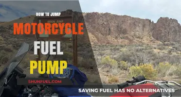 Mastering the Art of Jumping a Motorcycle Fuel Pump Safely