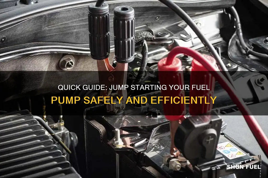 how to jump start a fuel pump