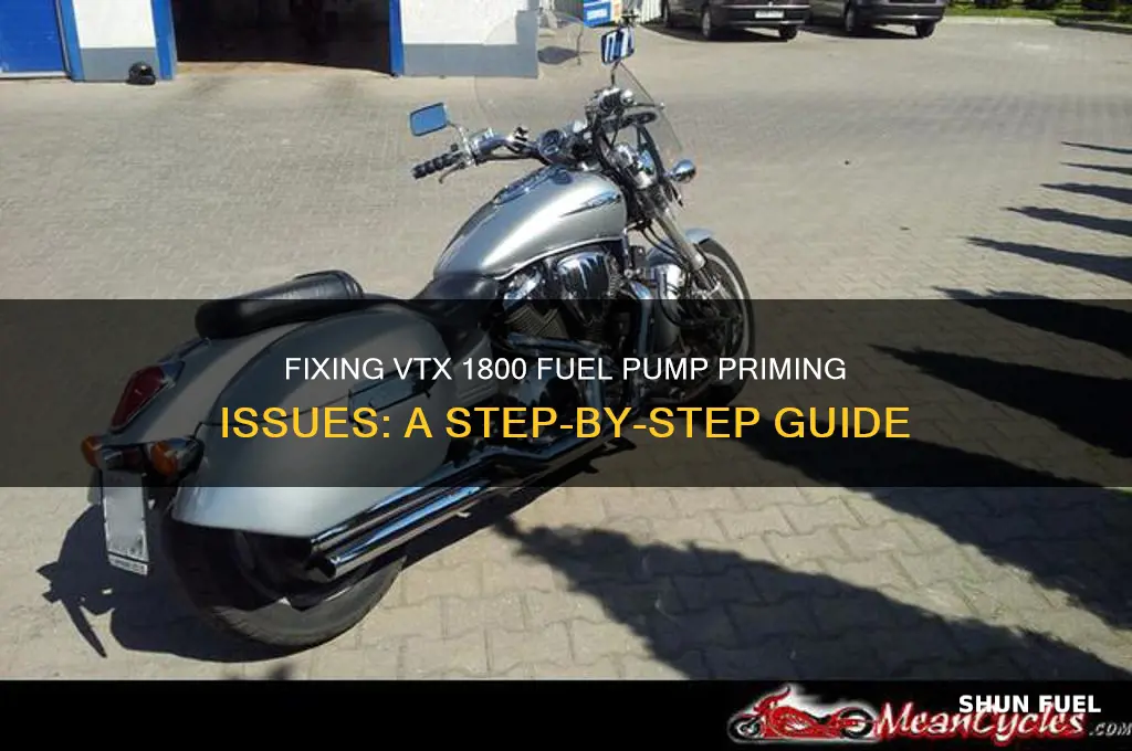 how to jump vtx 1800 fuel pump not priming