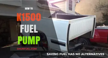 Efficiently Replacing Your K1500 Fuel Pump: A Step-by-Step Guide