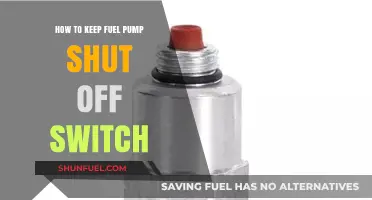 Maintaining Your Fuel Pump Shut Off Switch: Essential Tips and Tricks