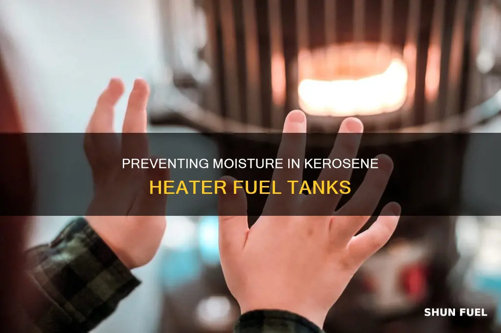 how to keep moisture out of kerosene heater fuel tanks