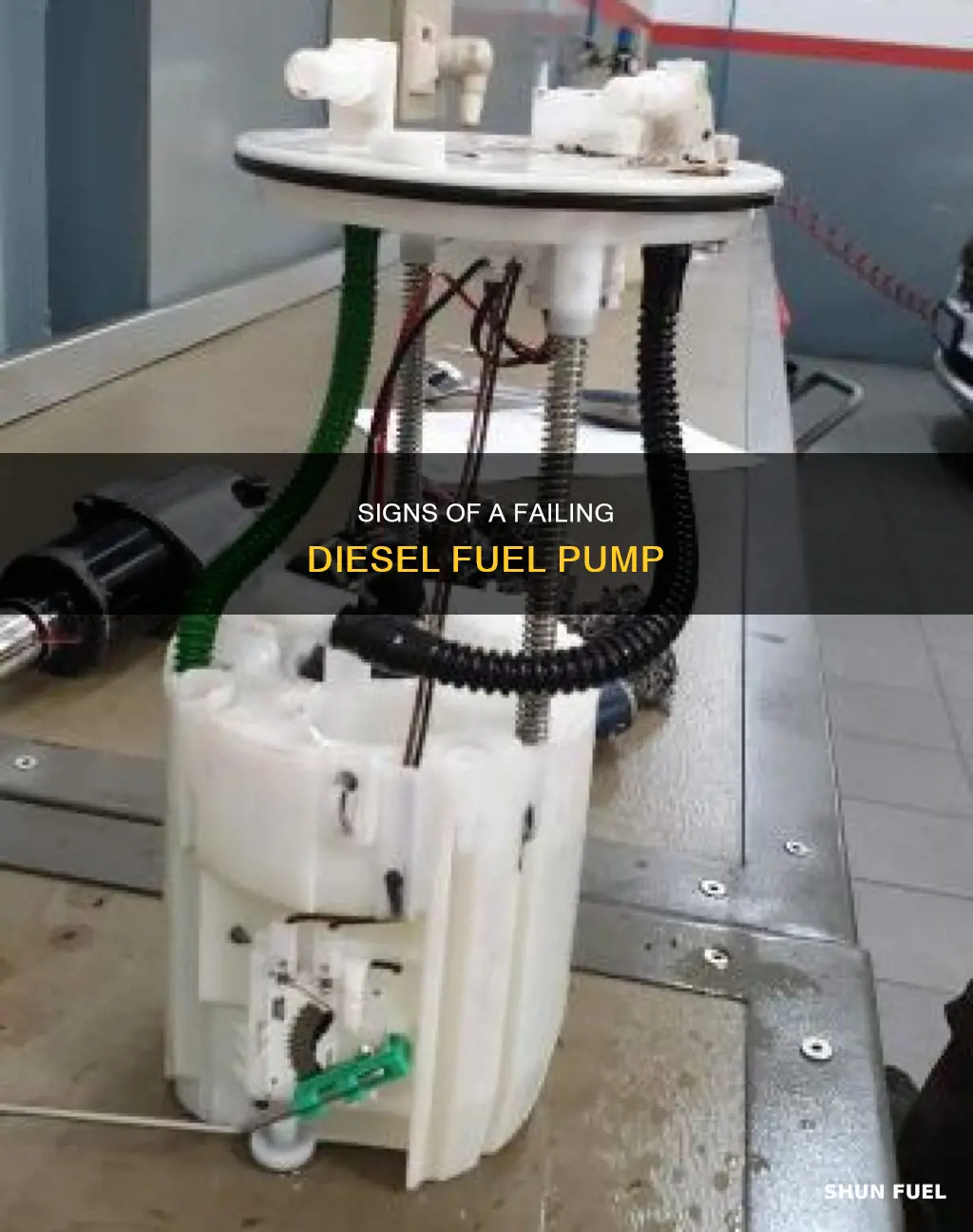 how to know if diesel fuel pump is bad