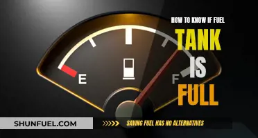 Fuel Tank Full: How to Know?