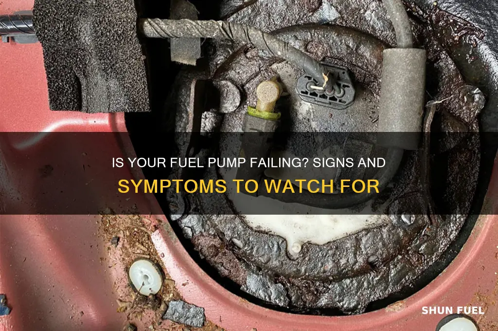 how to know if my fuel pump went out
