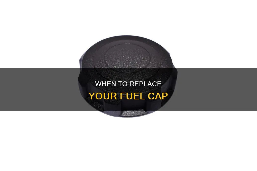 how to know if you need to replace fuel cap