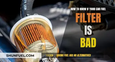 Signs Your Car Fuel Filter Needs Replacing