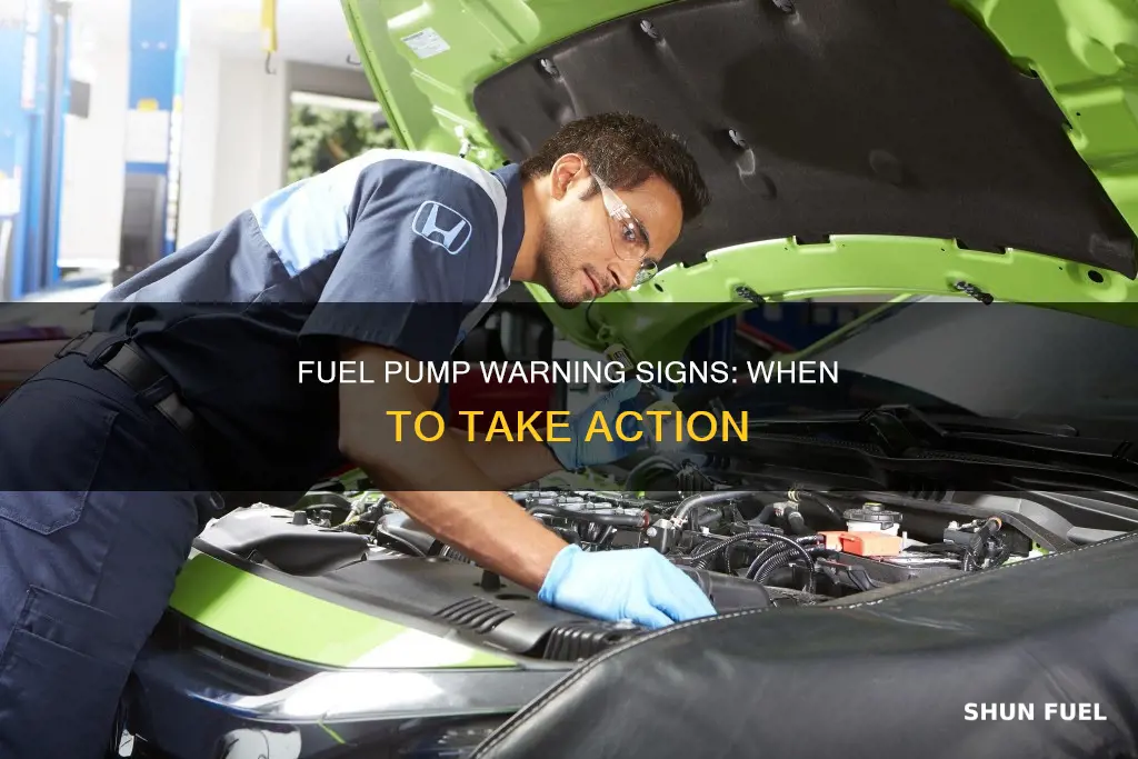how to know if your car needs a fuel pump