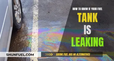 Spot a Leaking Fuel Tank: Signs to Watch Out For