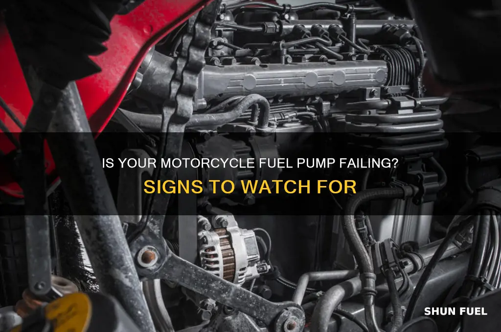 how to know if your motorcycle fuel pump is bad