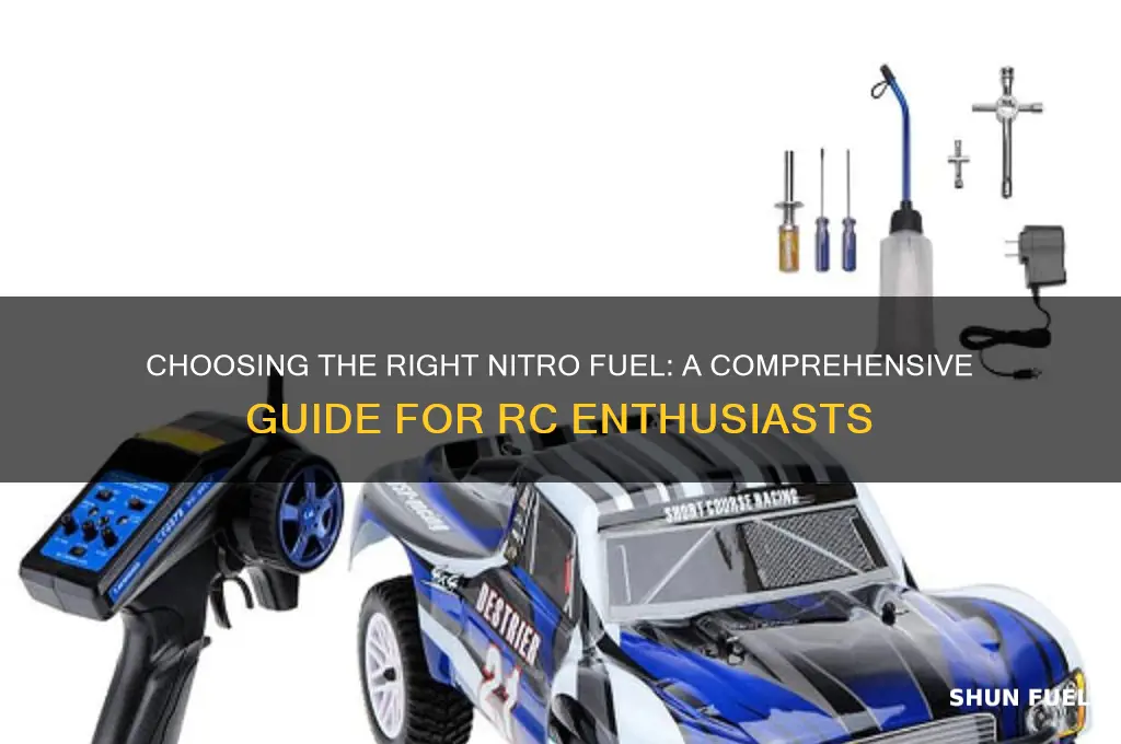 how to know what nitro fuel to use