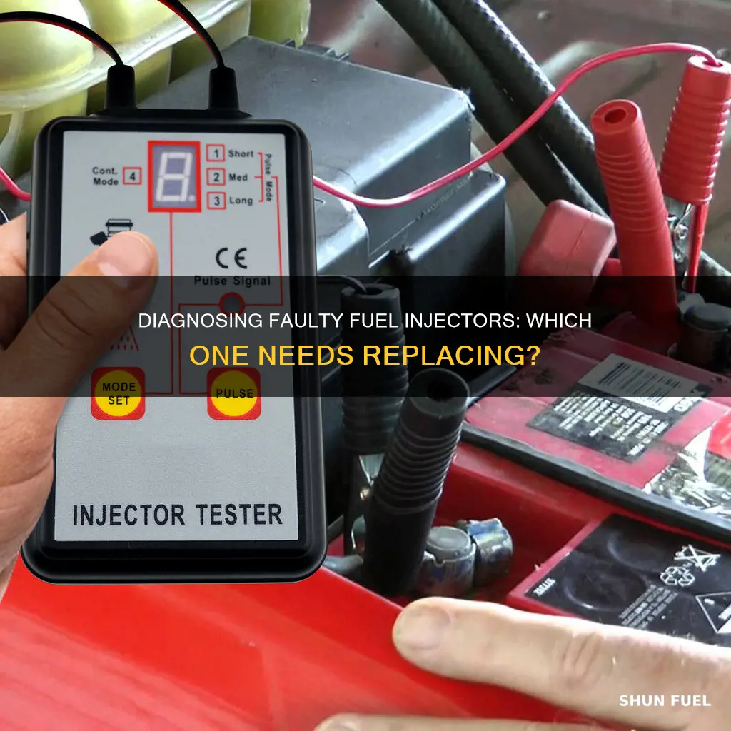 how to know which fuel injector needschanged