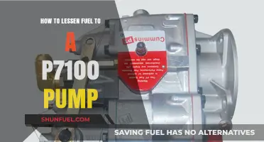 Efficient Fuel Reduction Techniques for Your P7100 Pump