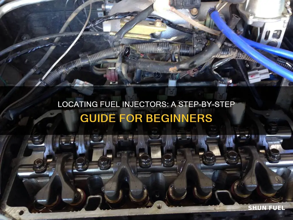 how to locate fuel injectors