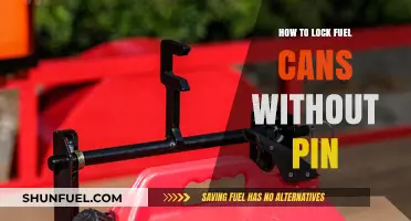 Secure Fuel Cans: Pin-Free Locking Methods for Safe Storage