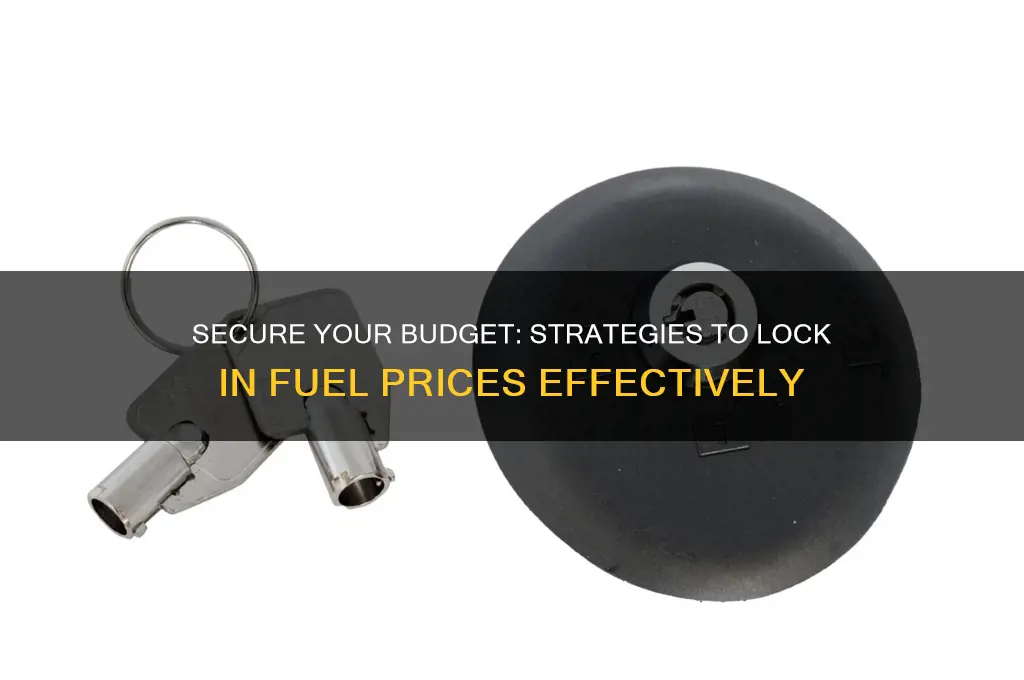 how to lock fuel price