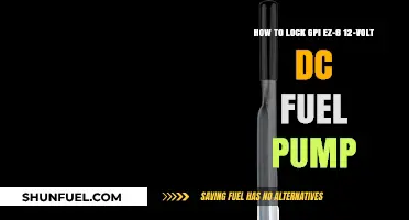 Secure Your GPI EZ-8 Fuel Pump: Easy Locking Guide