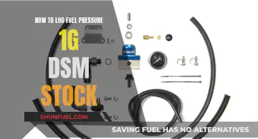 Logging Fuel Pressure: 1G DSM Stock Guide