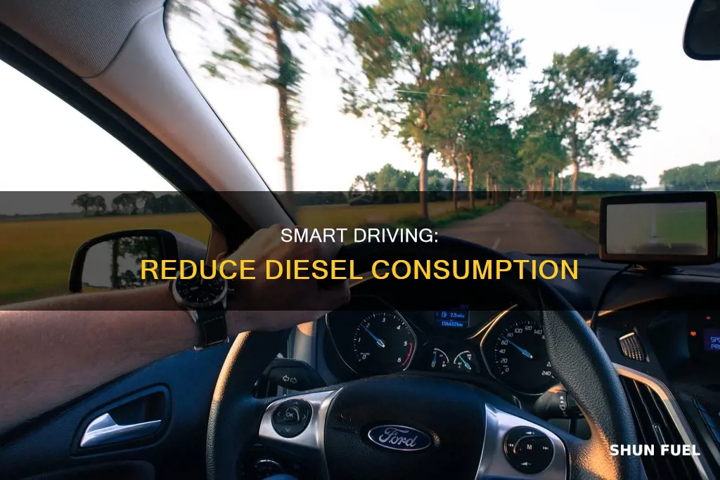 how to lower fuel consumption diesel
