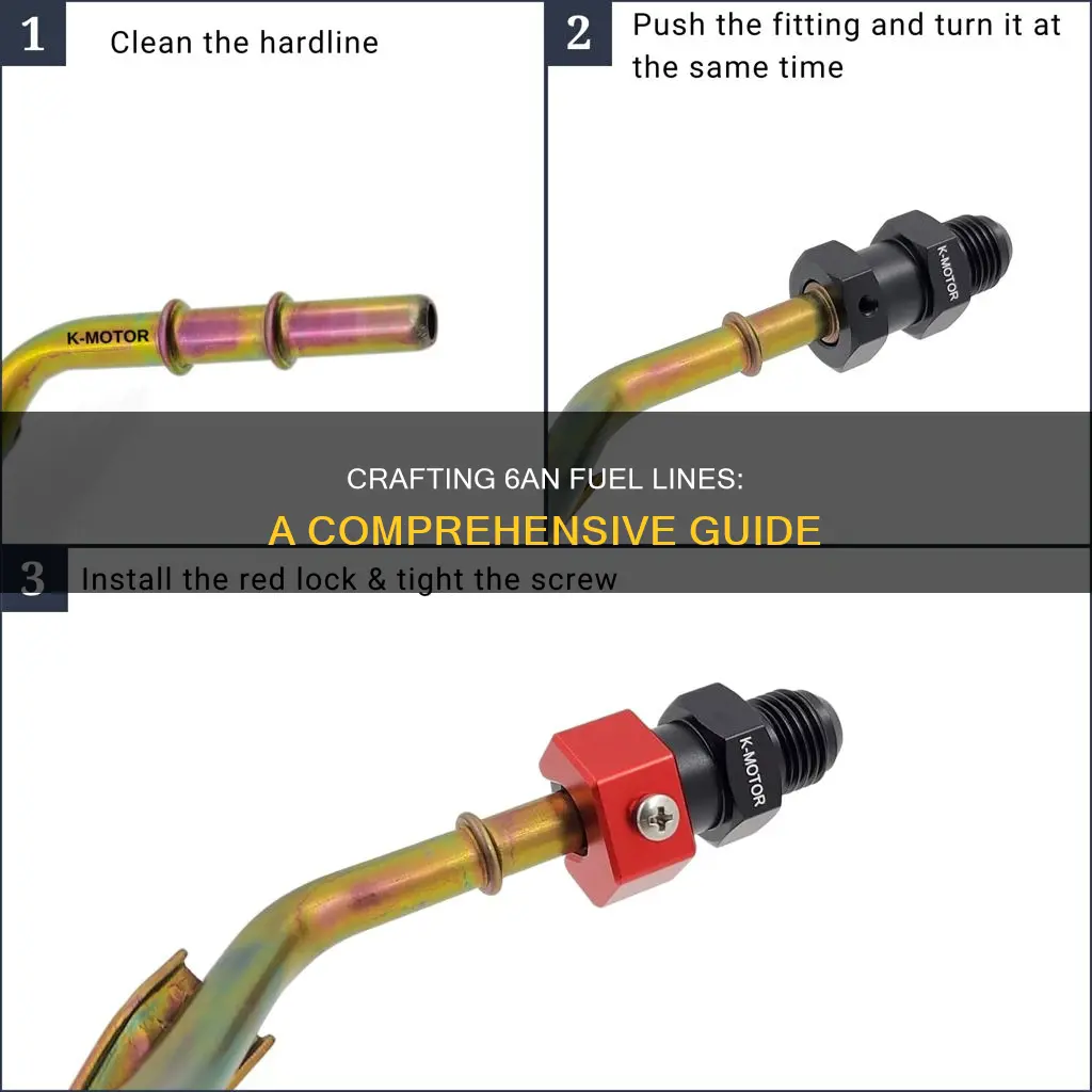 how to make 6an fuel line