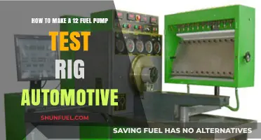 DIY Automotive Fuel Pump Test Rig: 12-Step Build Guide