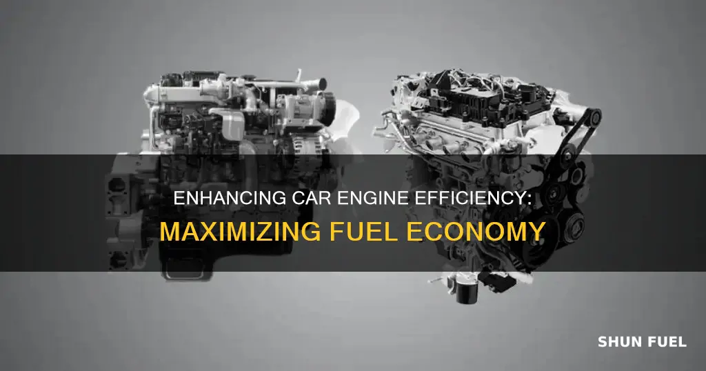 how to make a car engine more fuel efficient
