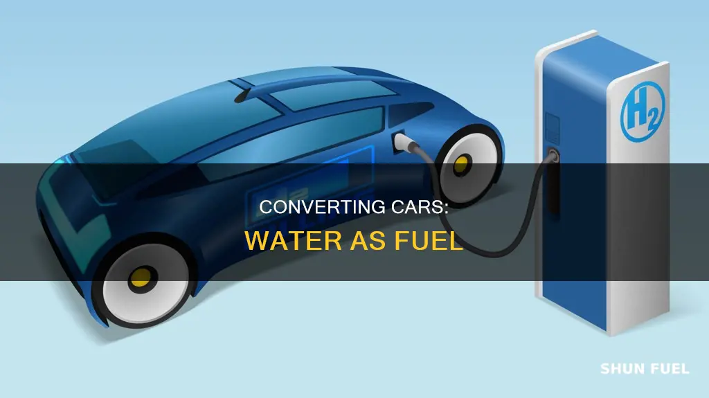 how to make a car run on water as fuel