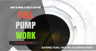 Fixing a Faulty Electric Fuel Pump: Quick DIY Troubleshooting Guide