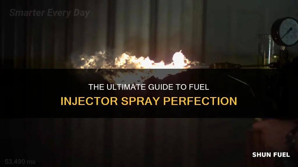 how to make a fuel injector spray