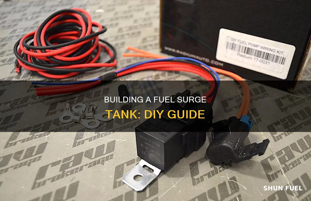how to make a fuel surge tank