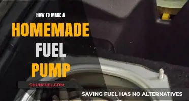 DIY Fuel Pump: Crafting a Homemade Solution for Efficient Fuel Transfer