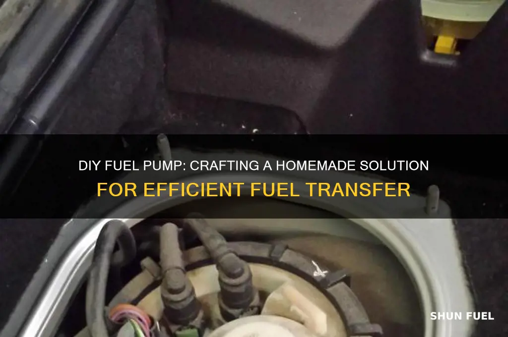 how to make a homemade fuel pump
