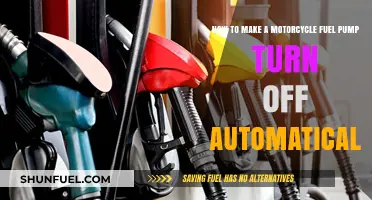 Auto-Shutoff Fuel Pump: A DIY Guide for Motorcycles