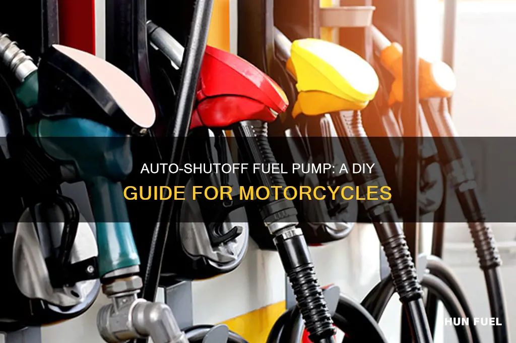 how to make a motorcycle fuel pump turn off automatically