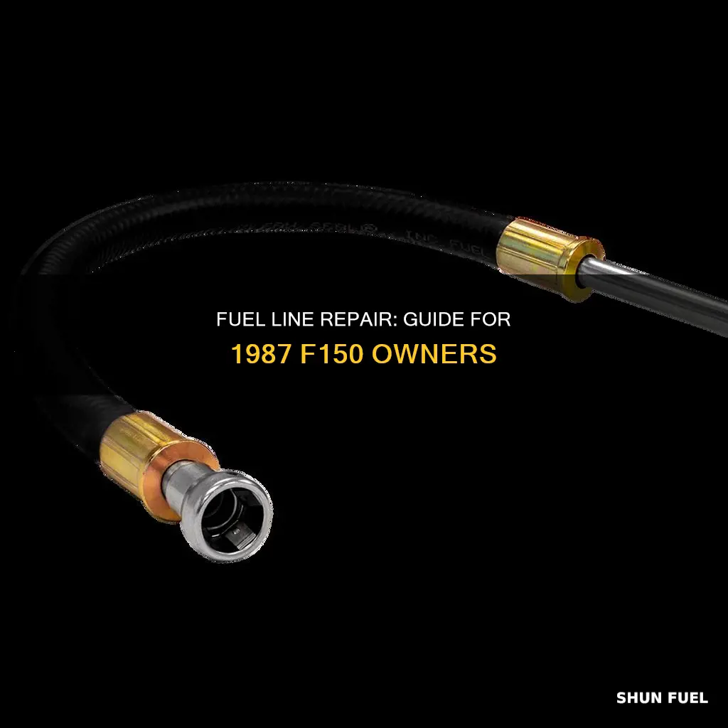 how to make a new fuel line 1987 f150