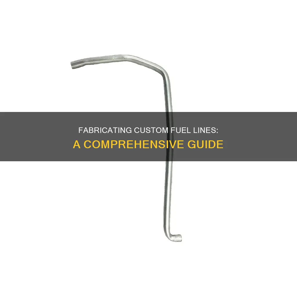 how to make a shaped fuel line
