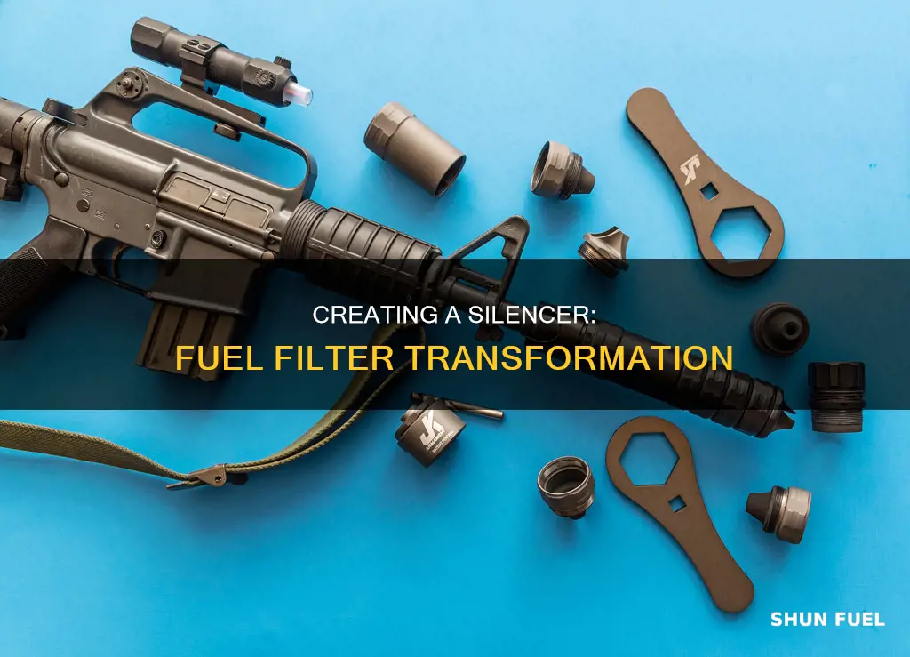 how to make a silencer out of a fuel filter