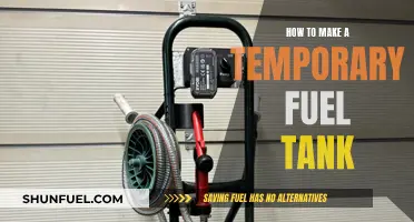 Creating a Temporary Fuel Tank: A DIY Guide