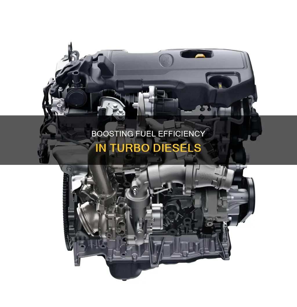 how to make a turbo diesel more fuel efficient