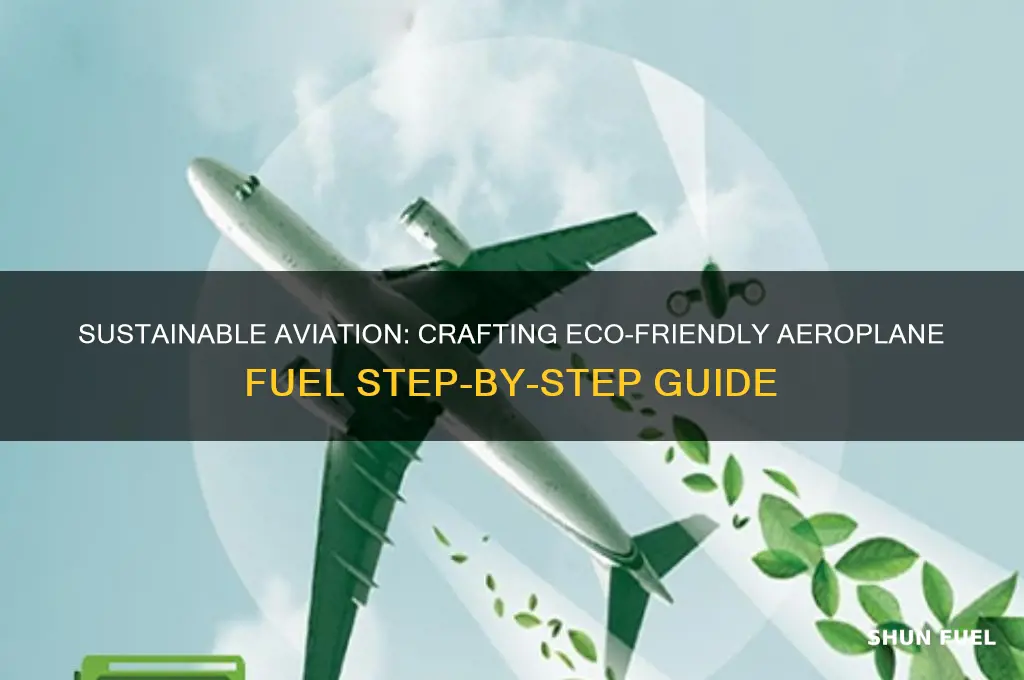 how to make aeroplane fuel