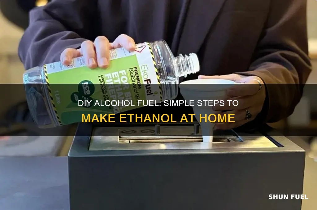 how to make alcohol fuel