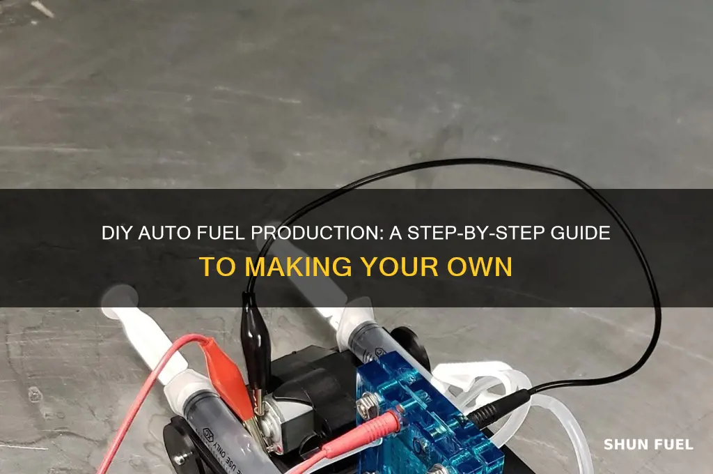 how to make auto fuel