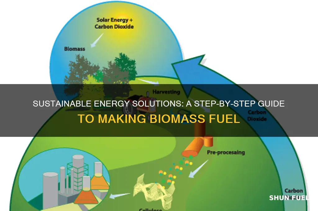 how to make biomass fuel