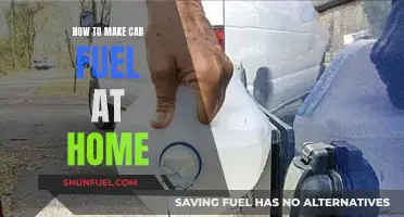 Making Car Fuel at Home: A DIY Guide