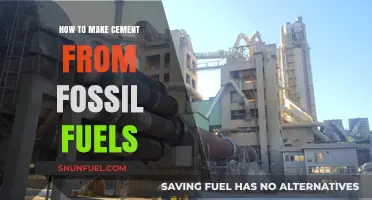 Transforming Fossil Fuels into Cement: A Sustainable Construction Innovation