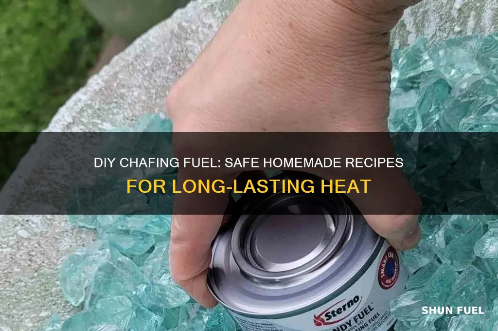 how to make chafing fuel