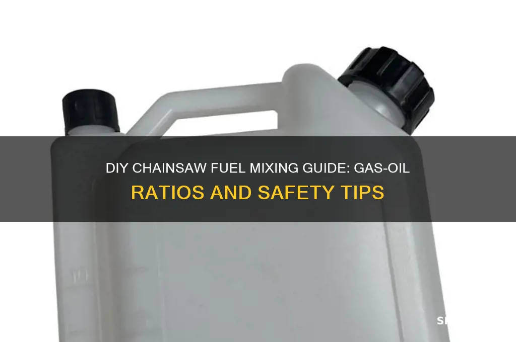 how to make chainsaw fuel